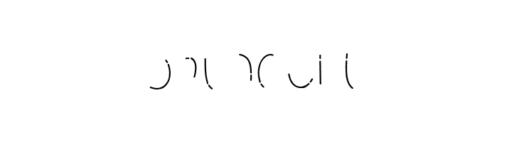 Rhuma Sinera Inline.  Free Fonts Download