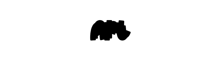 Rhuma Sinera Shadow.  Free Fonts Download