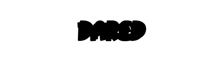 Rhuma Sinera Shadow.  Free Fonts Download