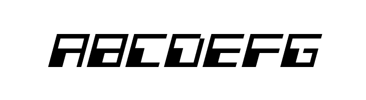 Phaser Bank Italic  Free Fonts Download