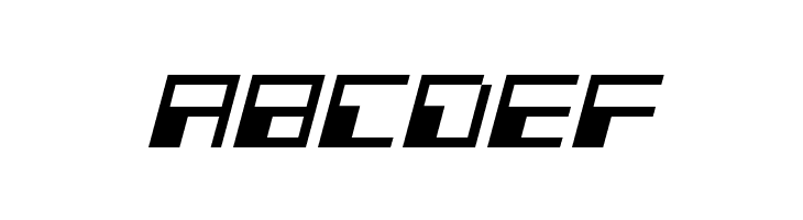 Phaser Bank Italic  Free Fonts Download