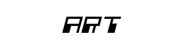 Phaser Bank Italic  Free Fonts Download