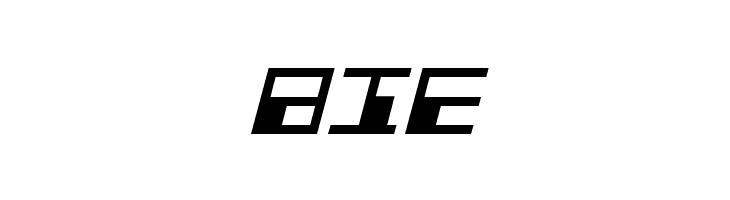 Phaser Bank Italic  Free Fonts Download