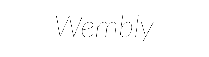 Lato Hairline Italic  Free Fonts Download