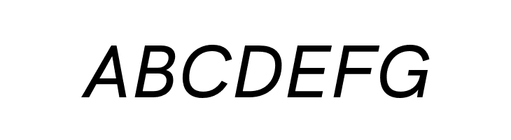 HK Grotesk Medium Italic  Free Fonts Download