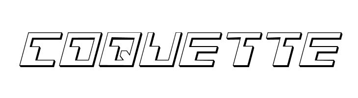 Phaser Bank 3D Italic  Free Fonts Download