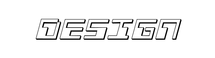 Phaser Bank 3D Italic  Free Fonts Download