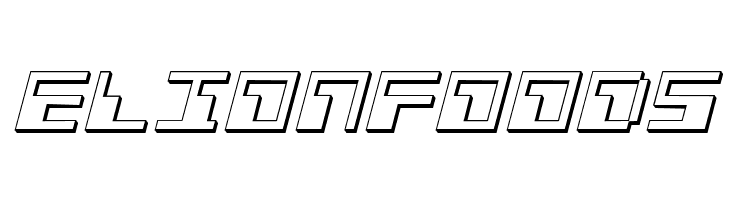 Phaser Bank 3D Italic  Free Fonts Download