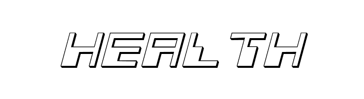 Phaser Bank 3D Italic  Free Fonts Download