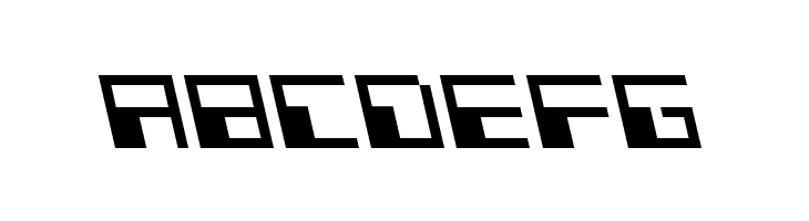 Phaser Bank Leftalic  Free Fonts Download