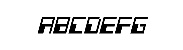 Phaser Bank Condensed Italic  Free Fonts Download