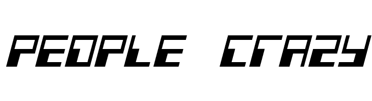 Phaser Bank Condensed Italic  Free Fonts Download