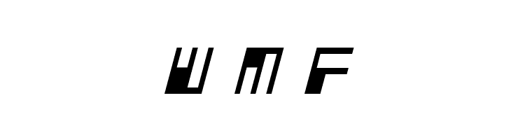 Phaser Bank Condensed Italic  Free Fonts Download