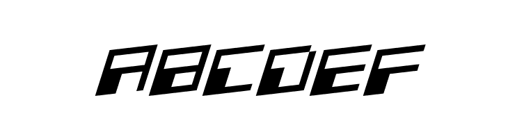 Phaser Bank Rotalic  Free Fonts Download