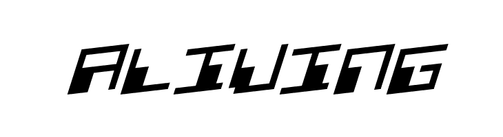 Phaser Bank Rotalic  Free Fonts Download