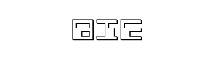 Phaser Bank 3D  Free Fonts Download