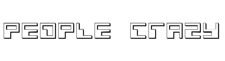 Phaser Bank 3D  Free Fonts Download