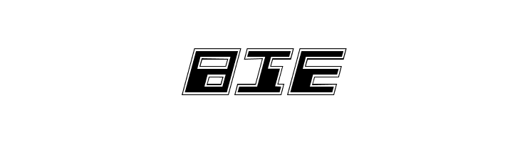 Phaser Bank Pro Italic  Free Fonts Download