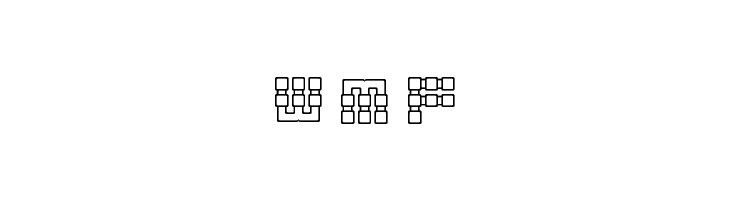 PipeSquare Rounded  Free Fonts Download