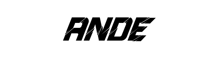 Reflected Italic  Free Fonts Download