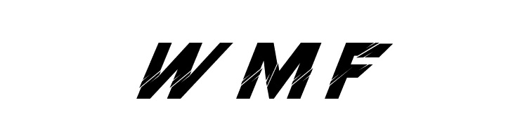 Reflected Italic  Free Fonts Download