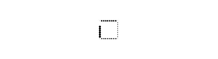 Amaya Technical Dots Regular  Free Fonts Download