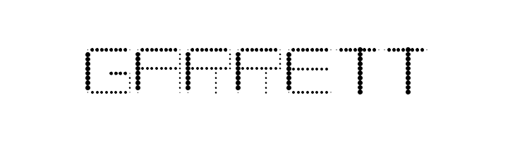 Amaya Technical Dots Regular  Free Fonts Download