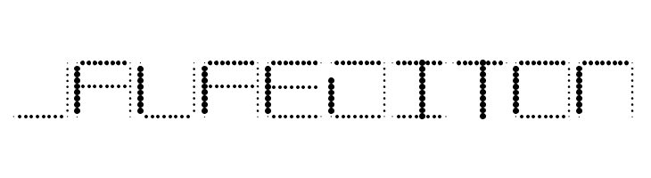 Amaya Technical Dots Regular  Free Fonts Download