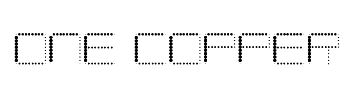 Amaya Technical Dots Regular  Free Fonts Download