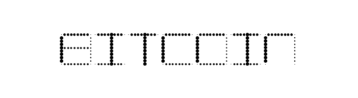 Amaya Technical Dots Regular  Free Fonts Download