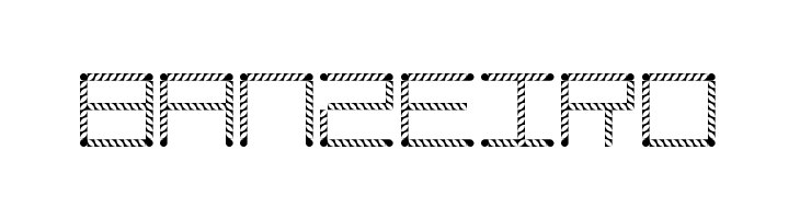 Amaya Technical Leaves Regular  Free Fonts Download