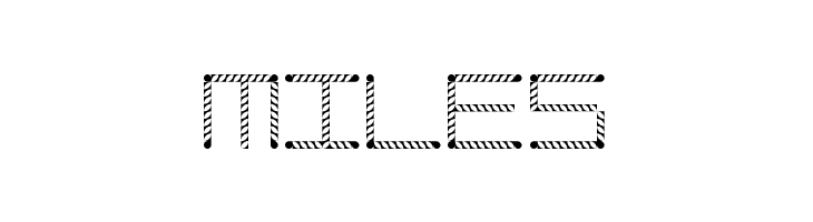 Amaya Technical Leaves Regular  Free Fonts Download