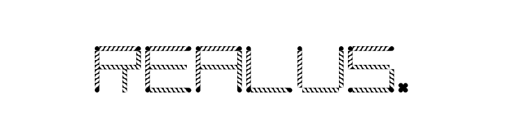 Amaya Technical Leaves Regular  Free Fonts Download