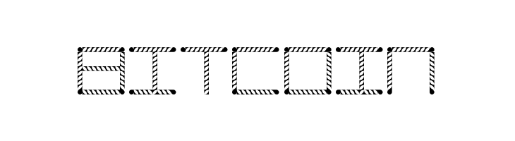 Amaya Technical Leaves Regular  Free Fonts Download