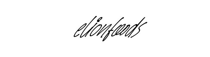 SpeedWritten Italic  Free Fonts Download