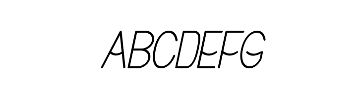 Buon Umore Italic  Free Fonts Download