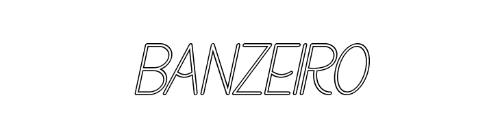 Buon Umore Hollow Italic  Free Fonts Download