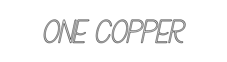 Buon Umore Hollow Italic  Free Fonts Download