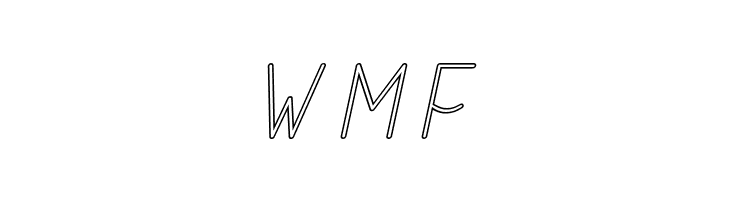 Buon Umore Hollow Italic  Free Fonts Download