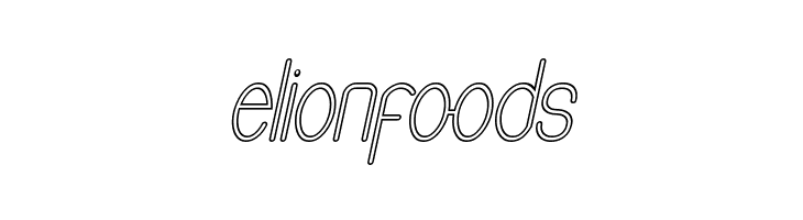 Buon Umore Hollow Italic  Free Fonts Download