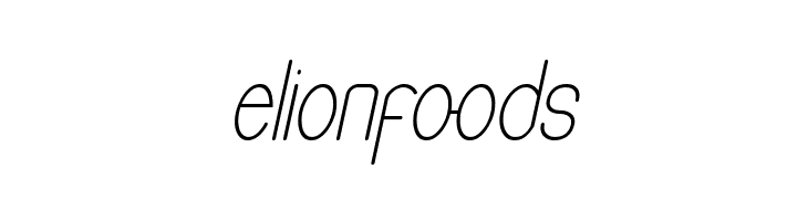 Buon Umore Thin Italic  Free Fonts Download