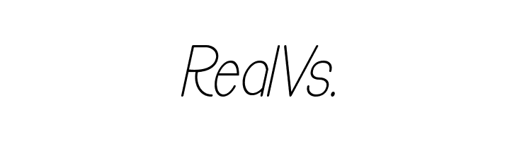 Buon Umore Thin Italic  Free Fonts Download