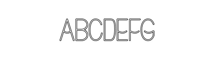 Buon Umore Hollow  Free Fonts Download