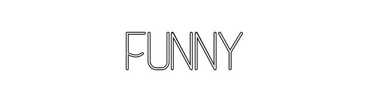 Buon Umore Hollow  Free Fonts Download