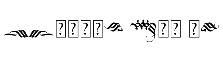 Blackland Ornament  Free Fonts Download