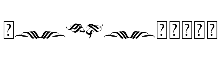 Blackland Ornament  Free Fonts Download