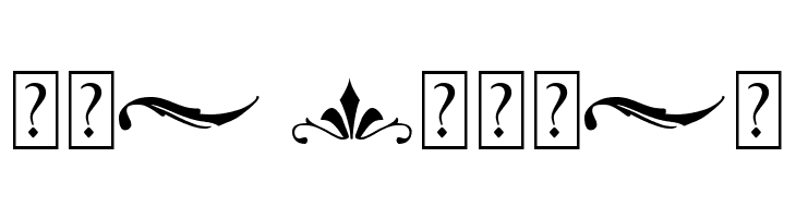 Blackblade Ornament  Free Fonts Download