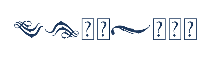 BlackbladeOrnament  Free Fonts Download