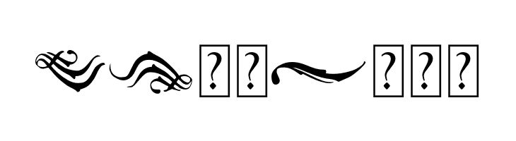 BlackbladeOrnament  Free Fonts Download