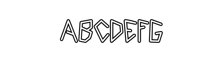 Insurgence Outline  Free Fonts Download